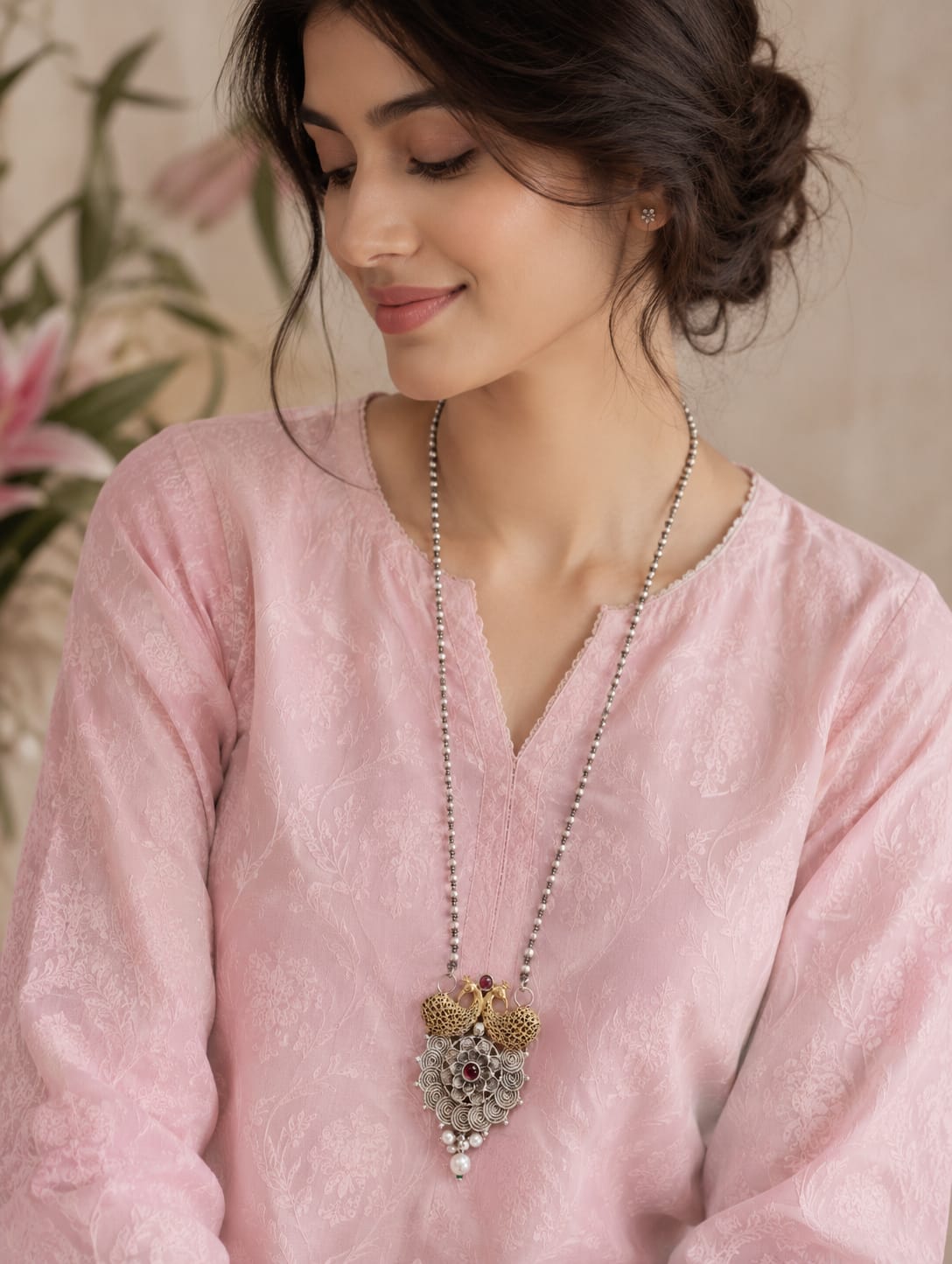 Dual-Tone Neckpiece