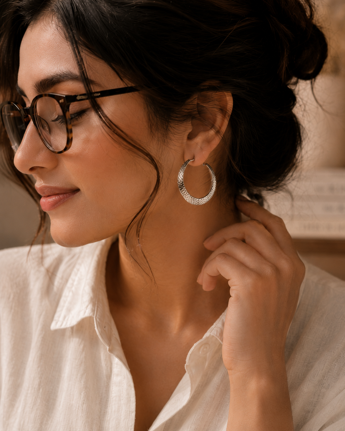 Everyday Go to 92.5 Silver Hoops