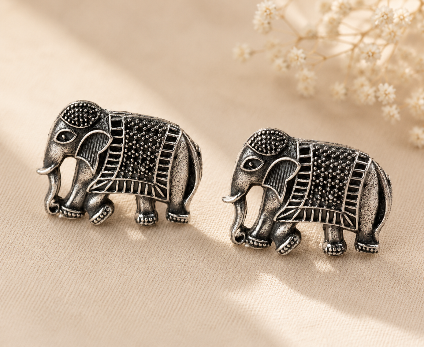 Elephant Studs Earrings
